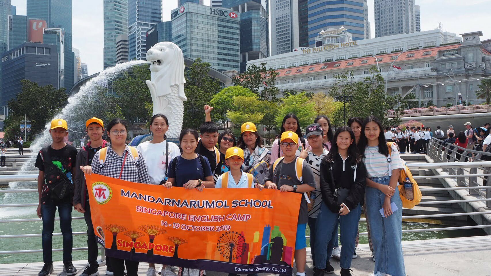 Singapore English camp 2019 Mandanarumol School